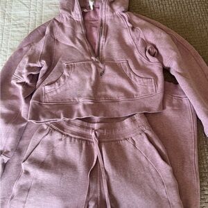 lululemon athletica Pink Track Pants & Joggers Set